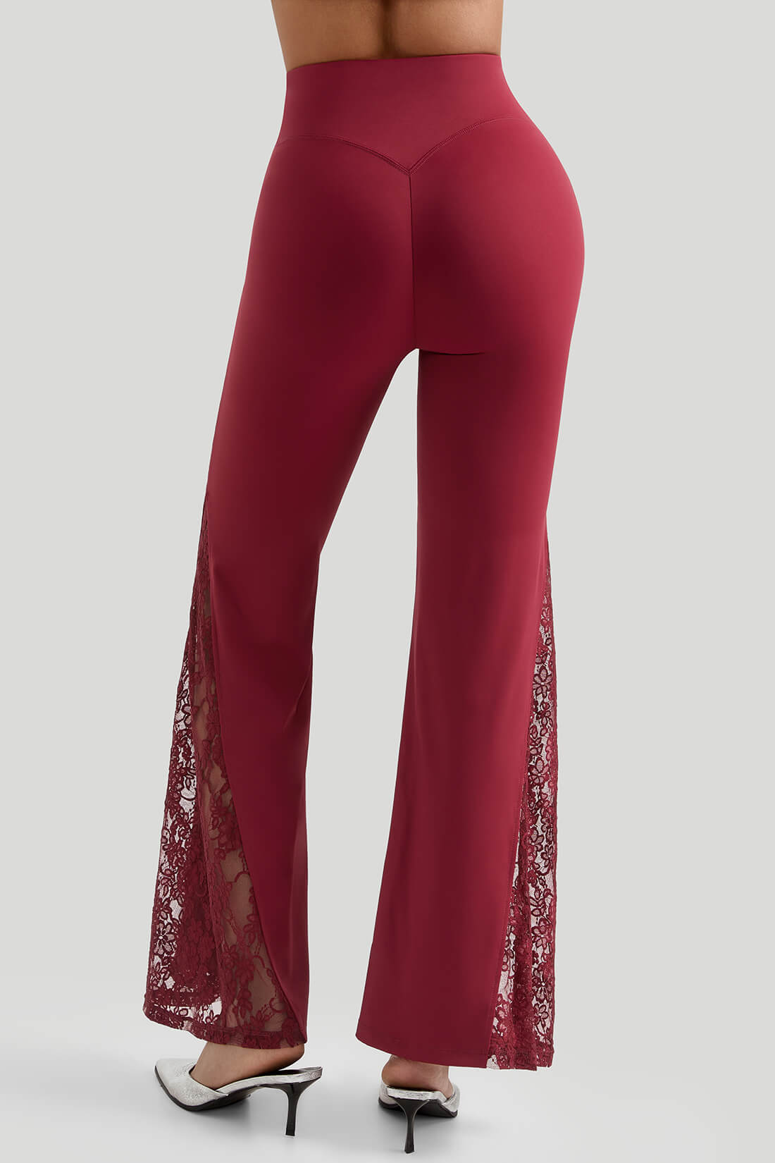 Lace Flared Pants