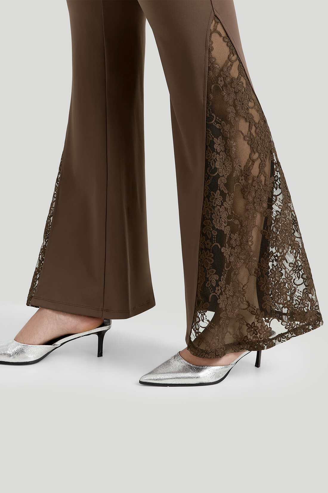 Lace Flared Pants