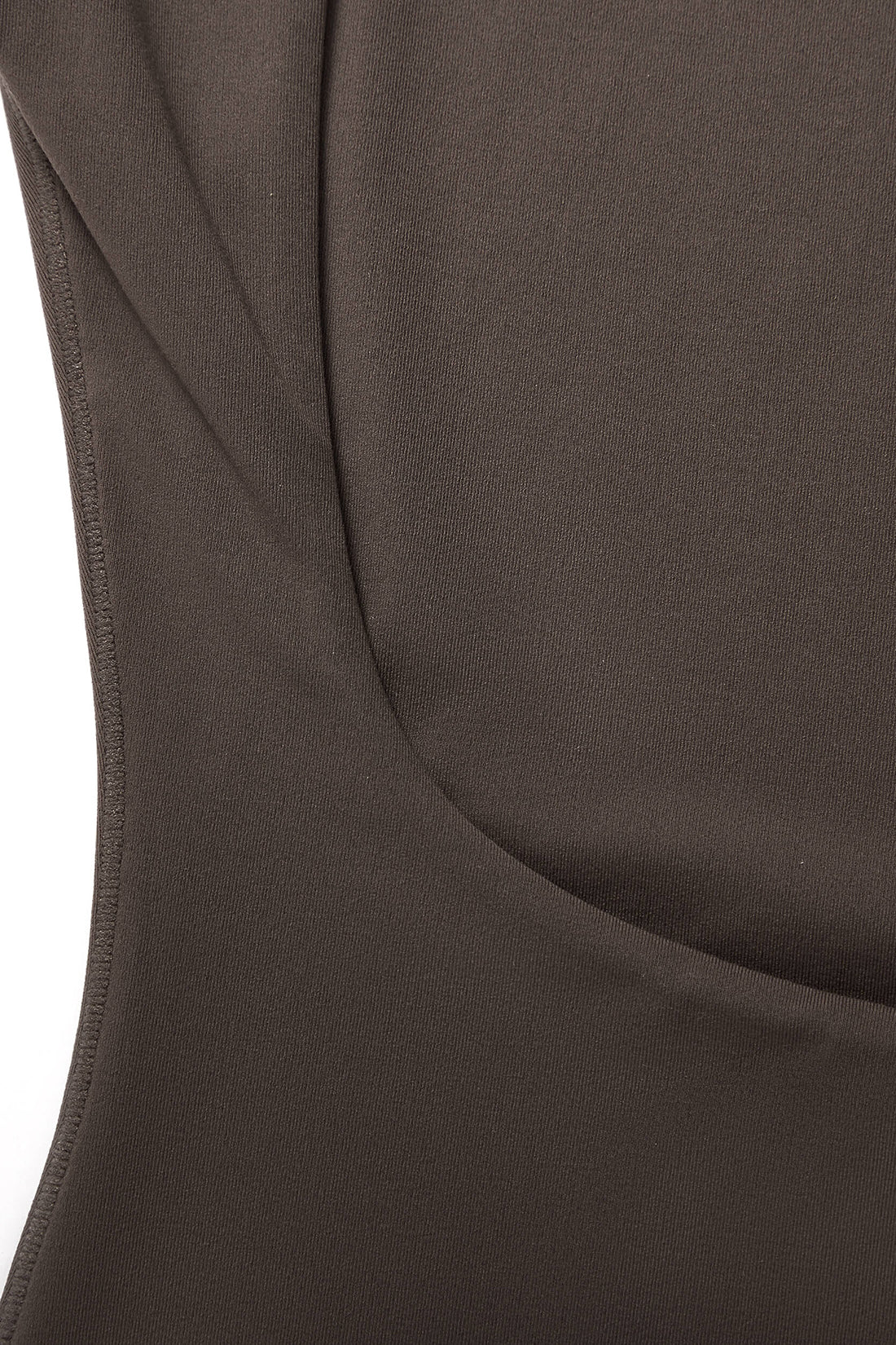 Solid Color Slim Fit Cropped T-Shirt