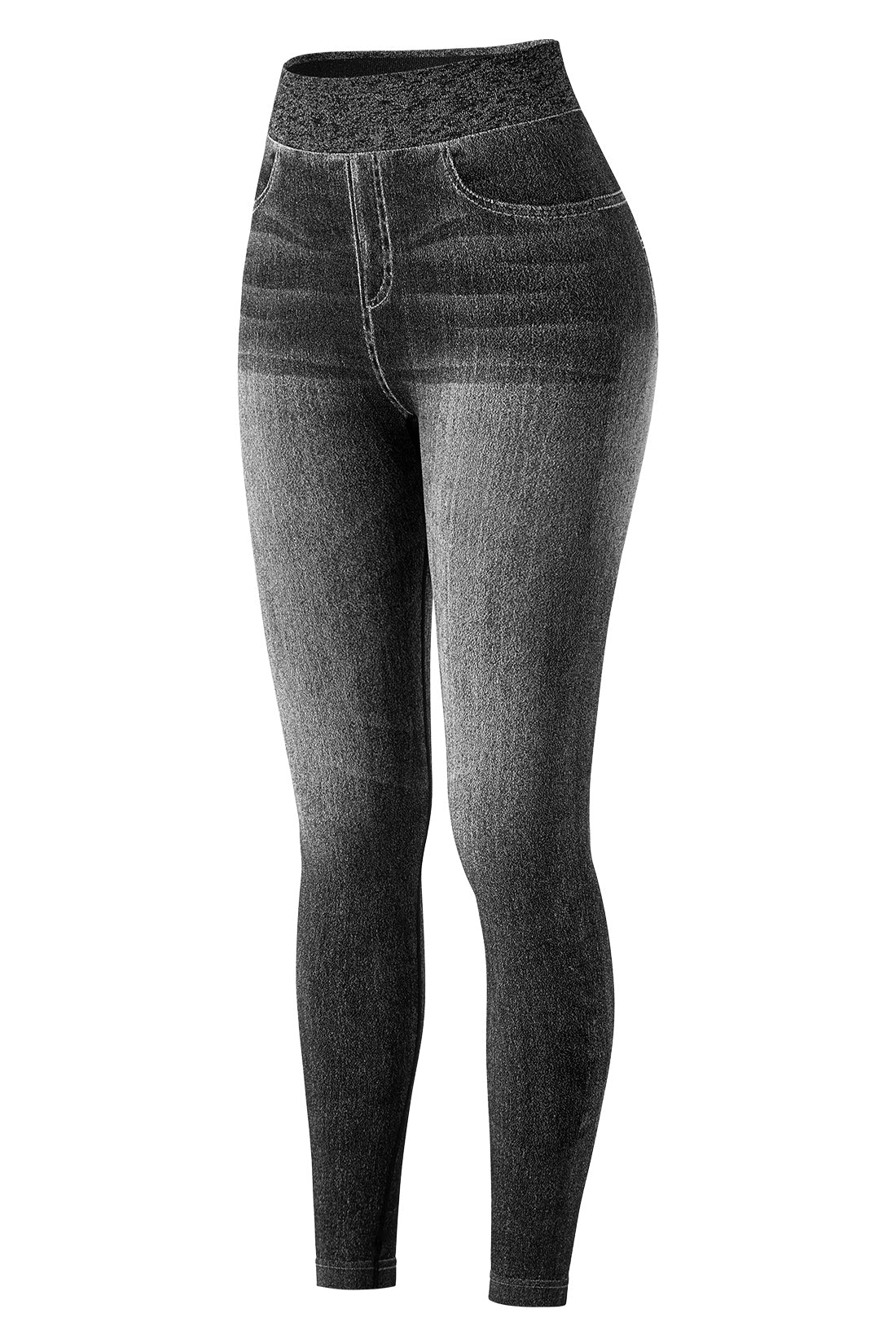 Faux Denim Legging