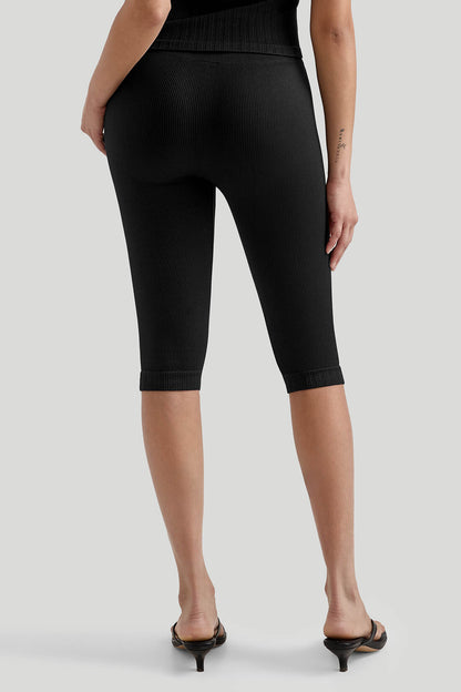 Ribbed Capri Pants