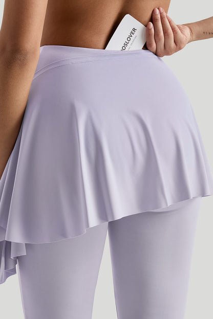 Cooling Skirted Cropped Legging