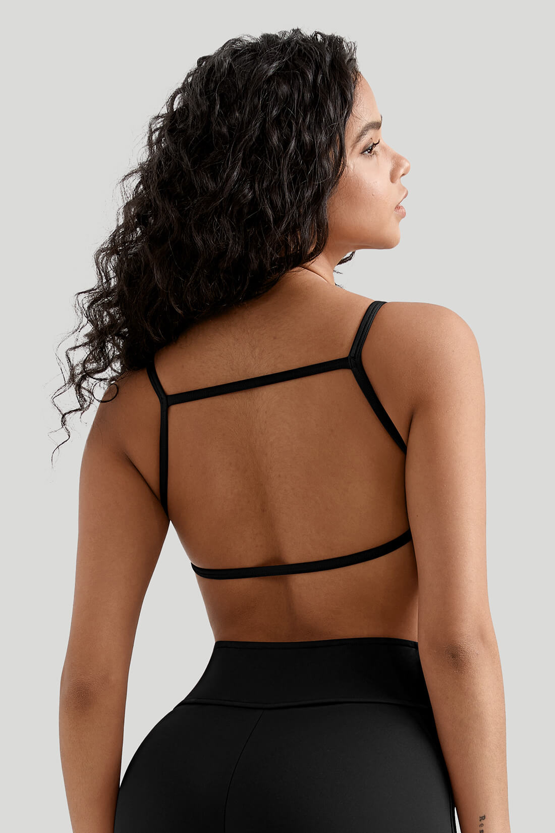 Backless Sexy 2Pcs Flare Leg Set