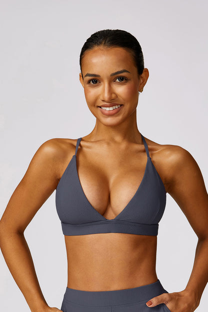 Deep V Backless Bra