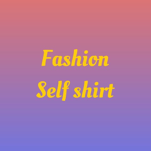 fashionselfshirt