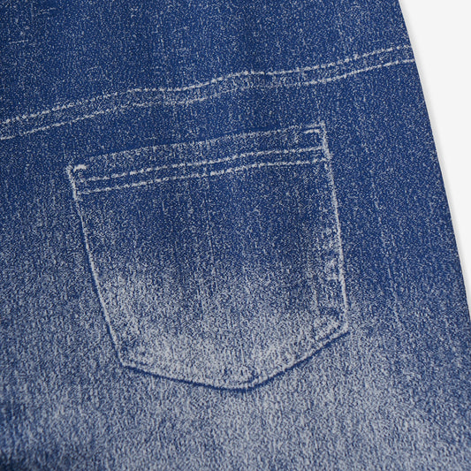 Faux Denim Legging
