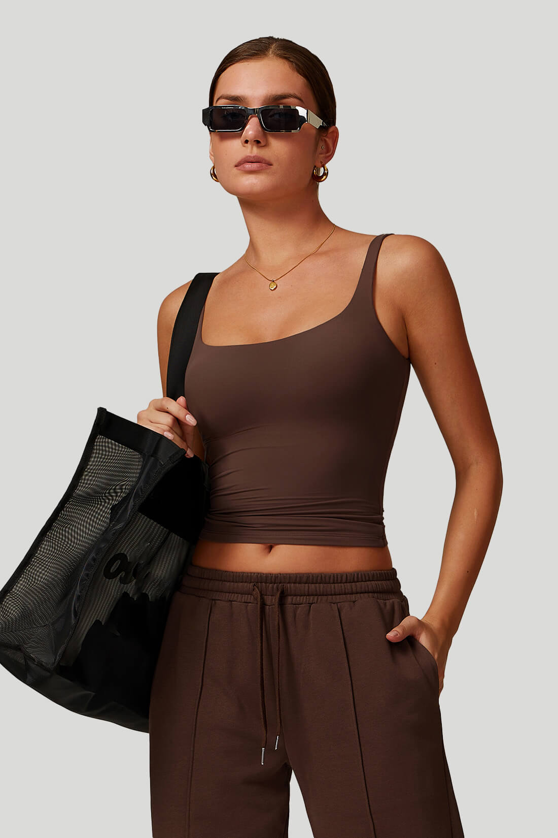 Square neckline Top