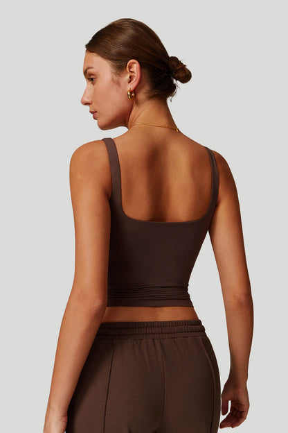 Square neckline Top